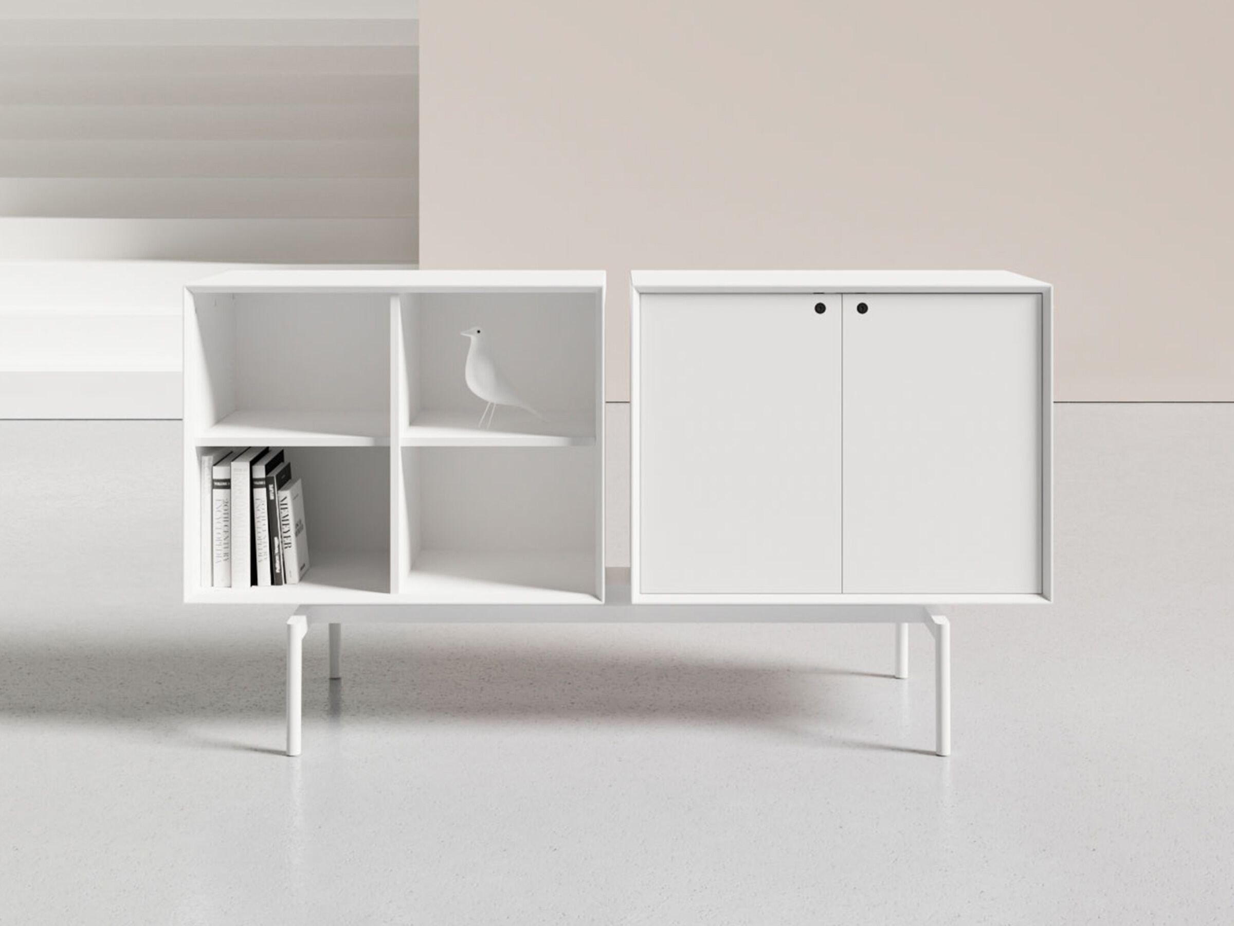 Деревянный офисный шкаф с распашными дверями WORKSPACE HUTCH ARCH-00032263 - Вид №13