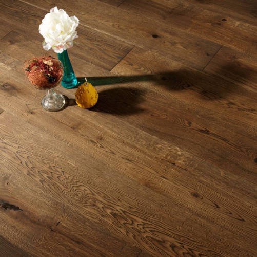 Паркетная доска Coswick Искусство и ремесло Старая Венеция Дуб Рустик (Гладкая) 2100х190 мм 11337921 - Вид №2