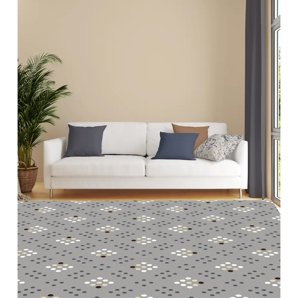 Дорожка ковровая «Тафина» 1 м, цвет серый ВИТЕБСКИЕ КОВРЫ STLM-2010425 - Вид №4