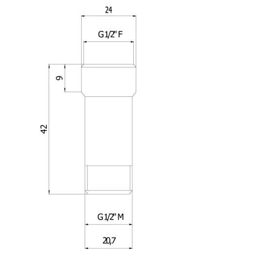 Устройство для защиты от ожогов для душа Thermomat V45 ARCH-00114006 - Вид №1