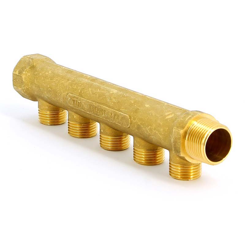 Коллектор НВ 3/4" TIEMME 5 выходов 1/2"Н 36мм 1910003 - Вид №2