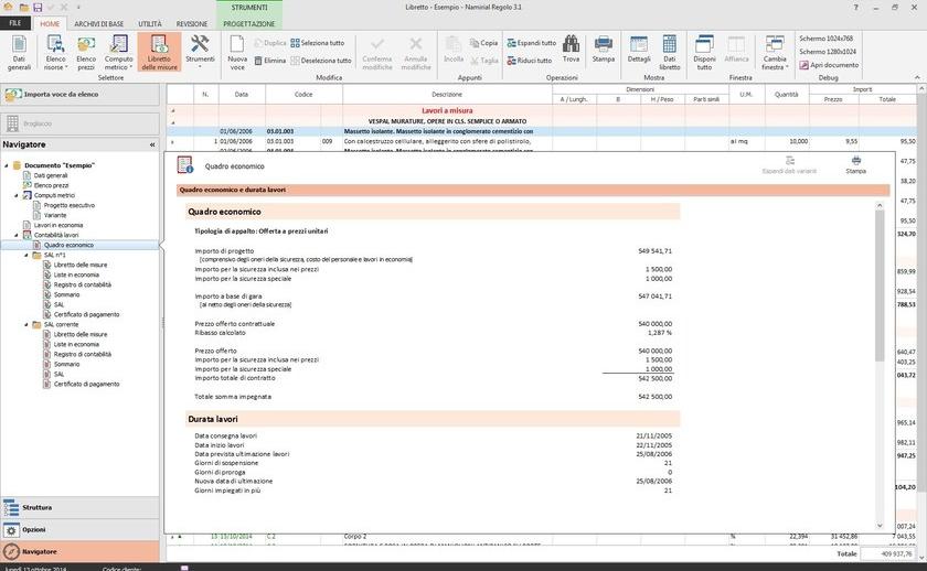 Edilizia Namirial Расчет метрики и учет работы sun-id-1353151 - Вид №3