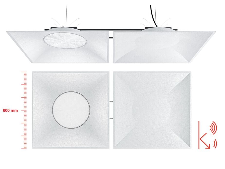 ABS светодиодный подвесной светильник iGuzzini LIGHT SHED DB 60 ARCH-00059031 - Вид №4