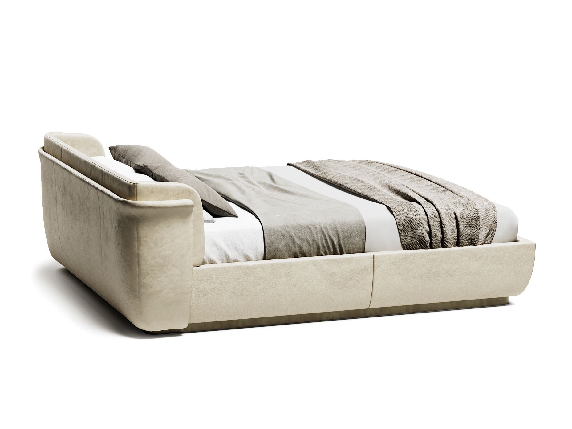 Двуспальная кровать из ткани Capital Collection Mon Allure ARCH-00004241 - Вид №9