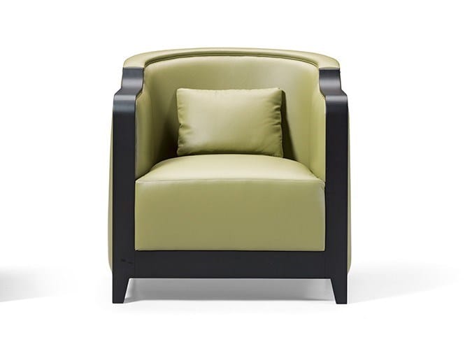 Кожаное кресло с подлокотниками Prestige GRAN DUCA ARCH-00086440 - Вид №1