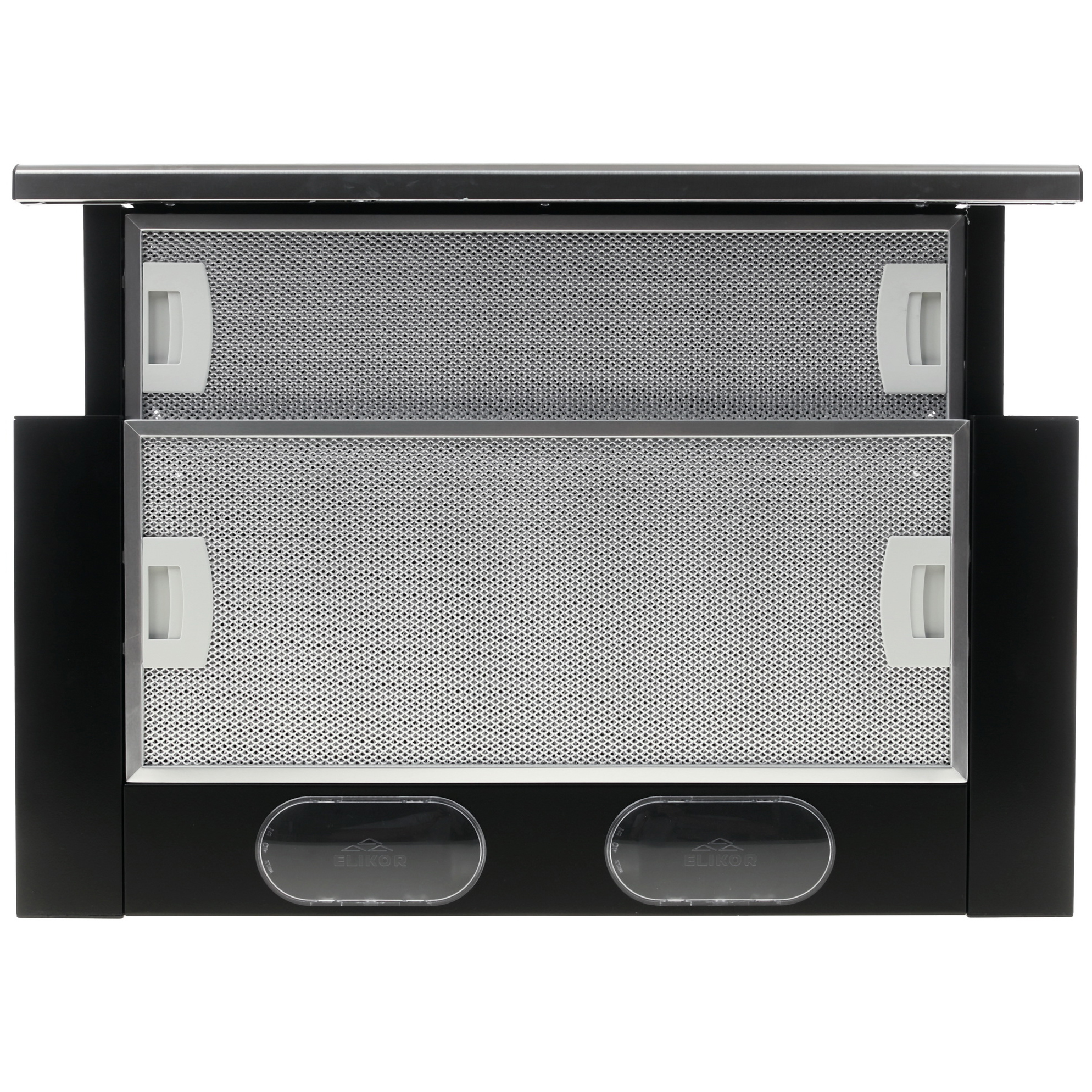 1040498 Вытяжка телескопическая ELIKOR Интегра 60П-400-В2Л черный/серебристый STDN-0081939 - Вид №5