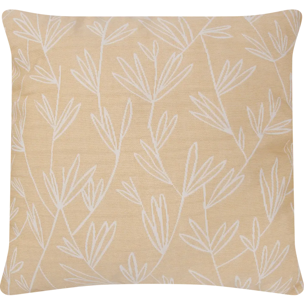 Подушка Fern 45x45 см цвет жёлтый SEASONS STLM-2043217
