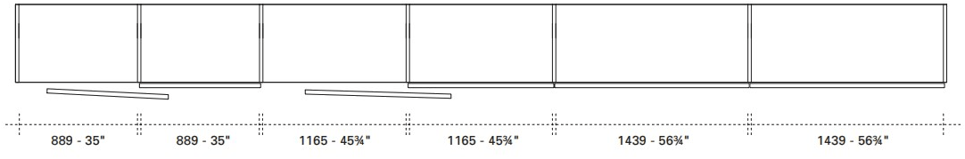 Lema Гардероб с индивидуальными копланарными дверями Armadio al centimetro - complanare sun-id-1445419 - Вид №3
