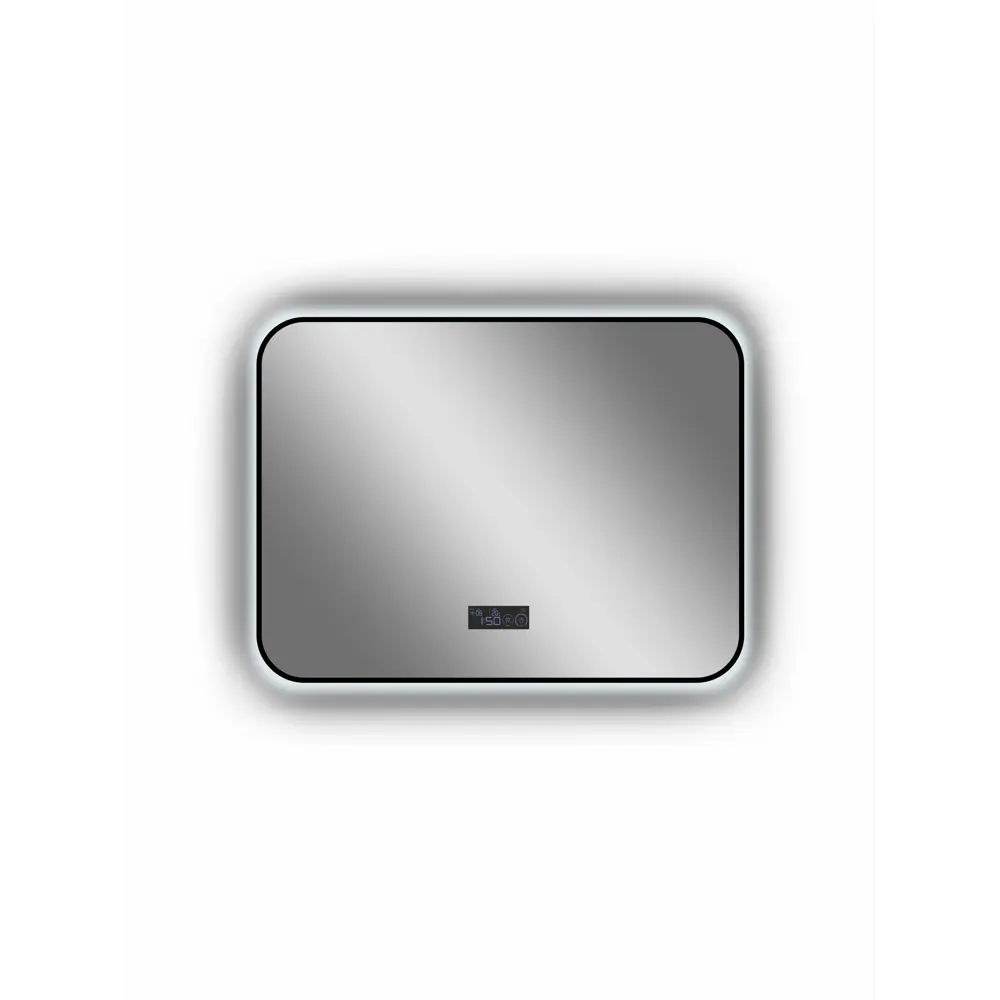 Зеркало для ванной Drive 80x60 см с подсветкой черный кант Santreyd STLM-2121838 - Вид №2