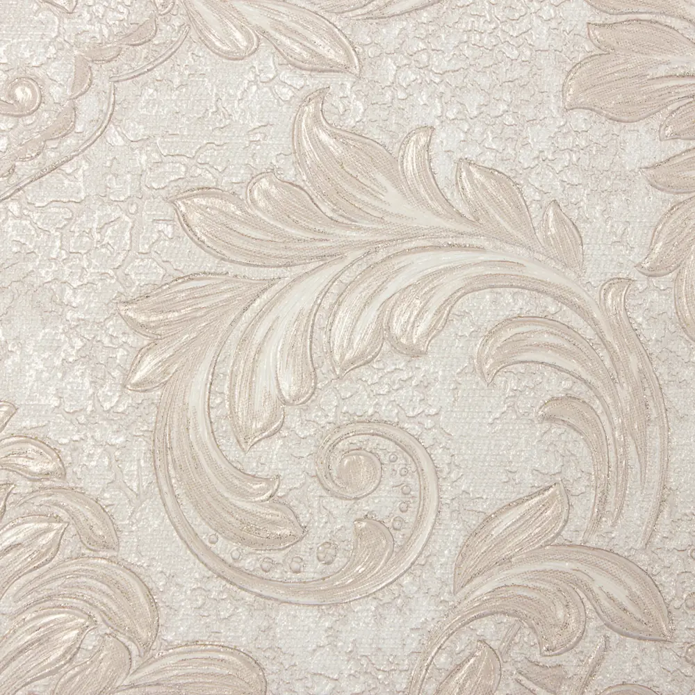 Обои флизелиновые Euro Decor Barocco бежевые 1.06 м 3700-2 81961342 STLM-2190421 - Вид №2