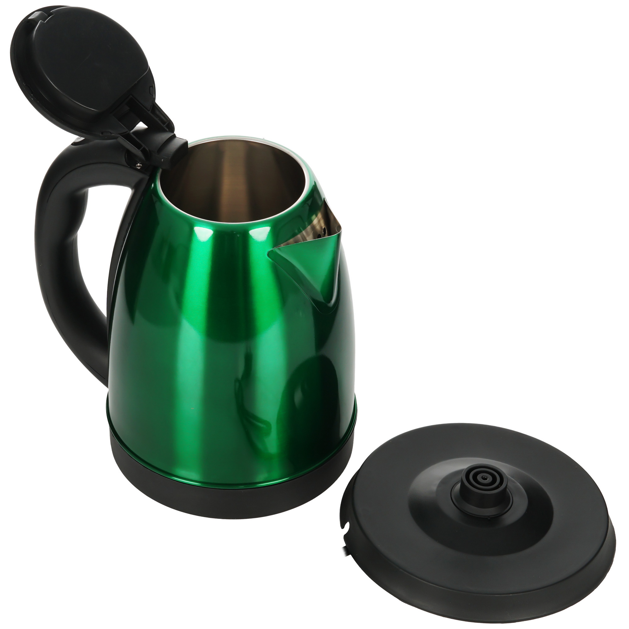 9213033 Электрочайник Добрыня DO-1224G зеленый STDN-0028834 - Вид №4