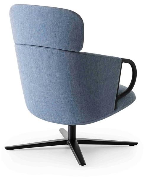 GABER Кресло из ткани с 4 спицами и высокой спинкой Cucaracha 394  - Вид №4