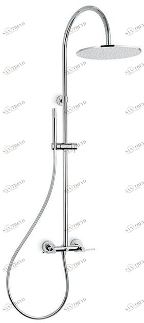 newform Настенная душевая стойка с душевой лейкой Blink chic 71052 - 71152