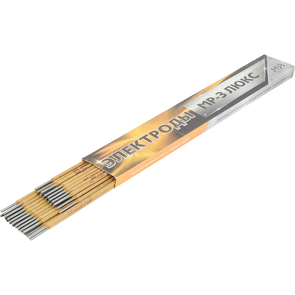 Электроды сварочные МЭЗ МР-3 для стальных конструкций 3 мм 85857524 STLM-0065725 - Вид №1