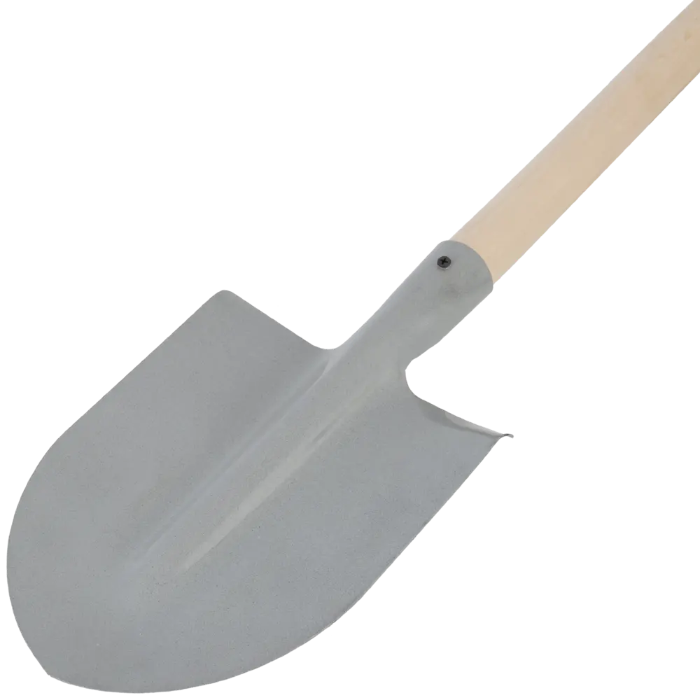 Лопата штыковая остроугольная 130 см сталь, с черенком Santreyd STLM-2005809 - Вид №1