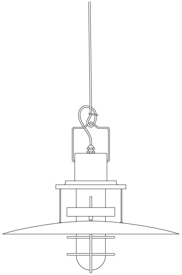 Martinelli Luce Подвесной светильник для наружного освещения из пластмассы и алюминия Sistema polo 1884/s - Вид №4