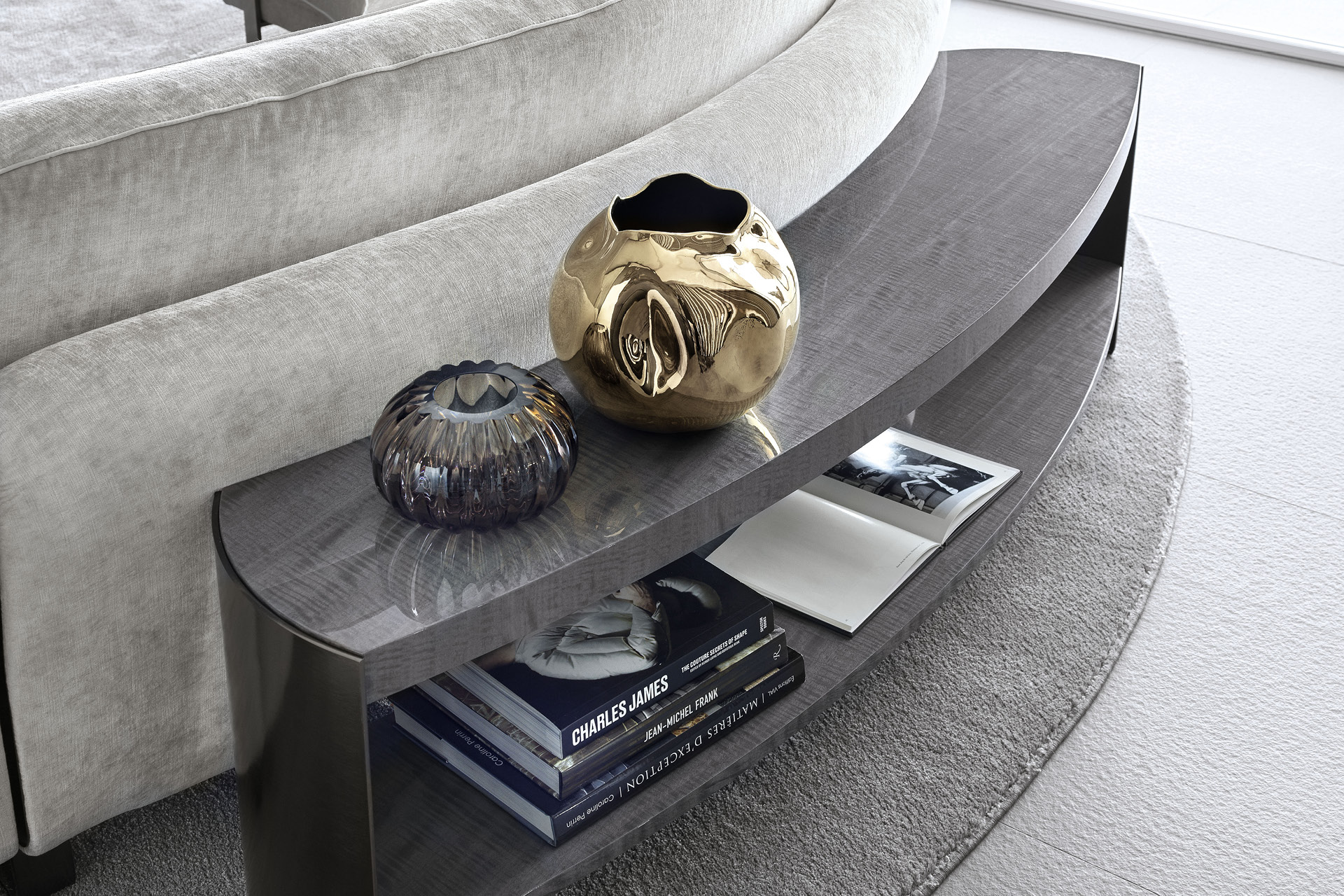 380/56 Mirage изогнутый диванный стол - giorgio collection - Вид №1