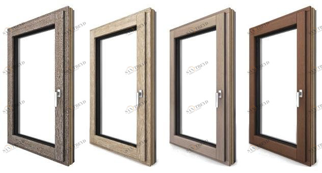 INTERNORM Italia Распашная дверь с терморазрывом из алюминия и дерева Innovazioni i-tec sun-id-1387270