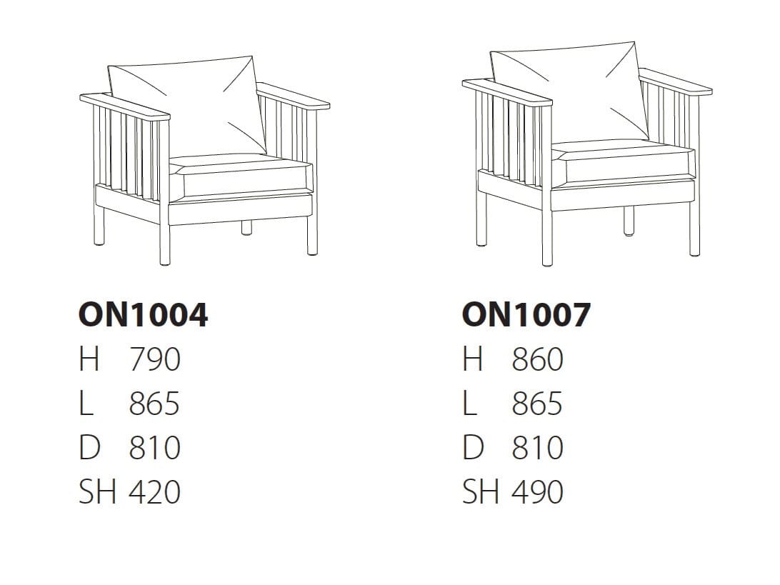 Деревянное кресло с подлокотниками Karl Andersson Ondulé ARCH-00140468 - Вид №4