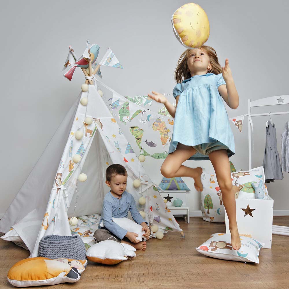 Подушка-игрушка "Солнышко" VAMVIGVAM  281978 Желтый Santreyd  - Вид №3