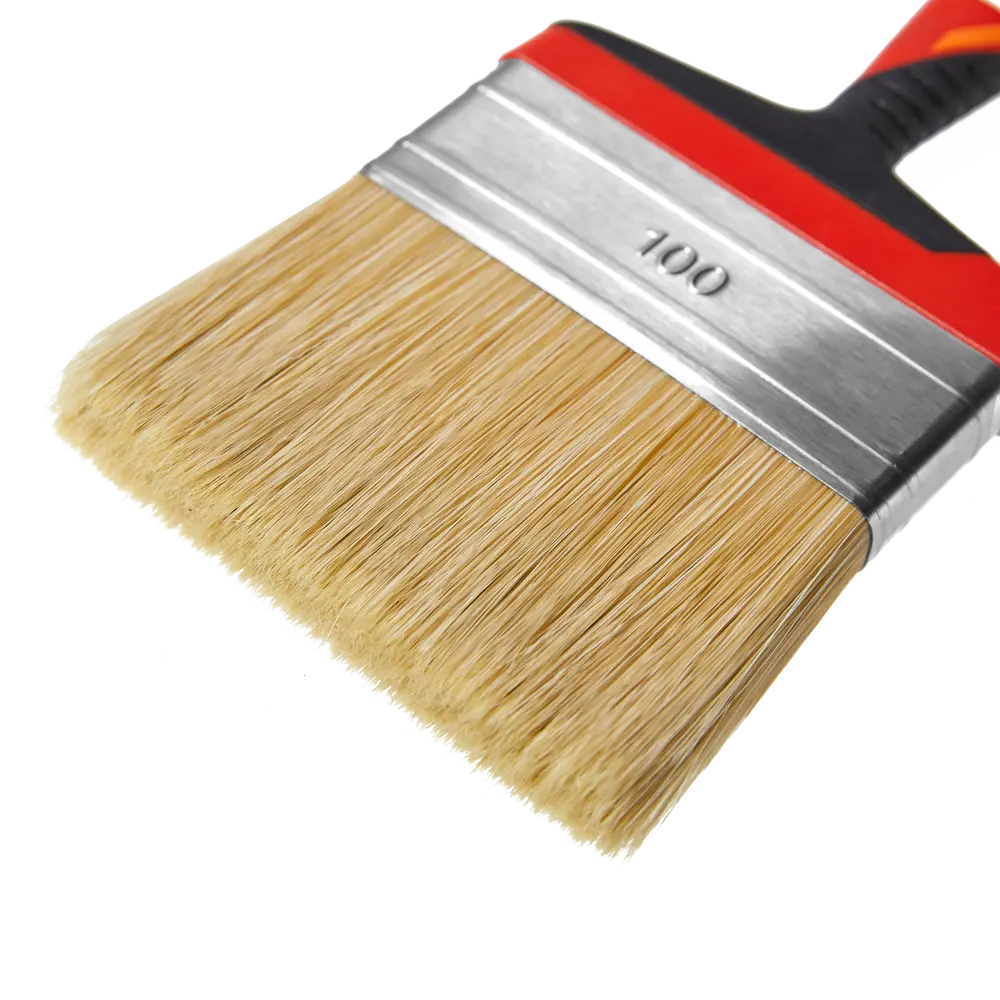 Кисть плоская для алкидных красок 100 мм DILWIS синтетическая щетина STLM-2152266 - Вид №1