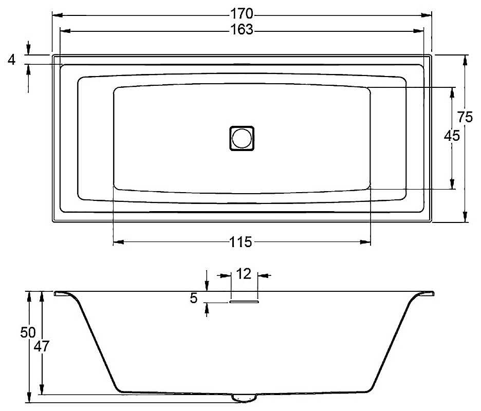 BR0200500000000 Акриловая ванна Riho Still Santreyd - Вид №2