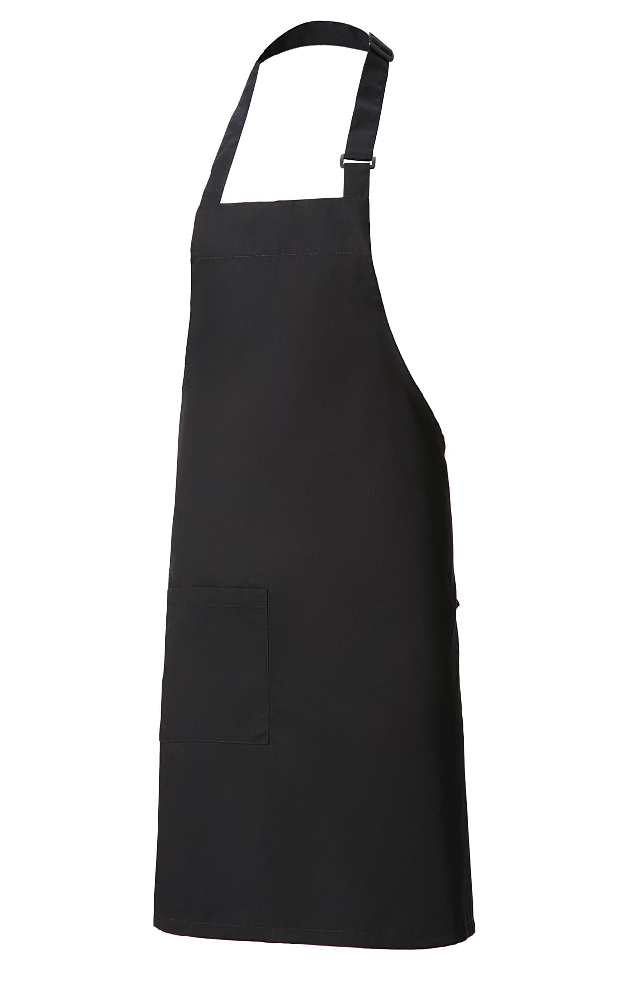 60125 Фартук с нагрудником black (черный) HORECA  Одежда для официантов  размер 