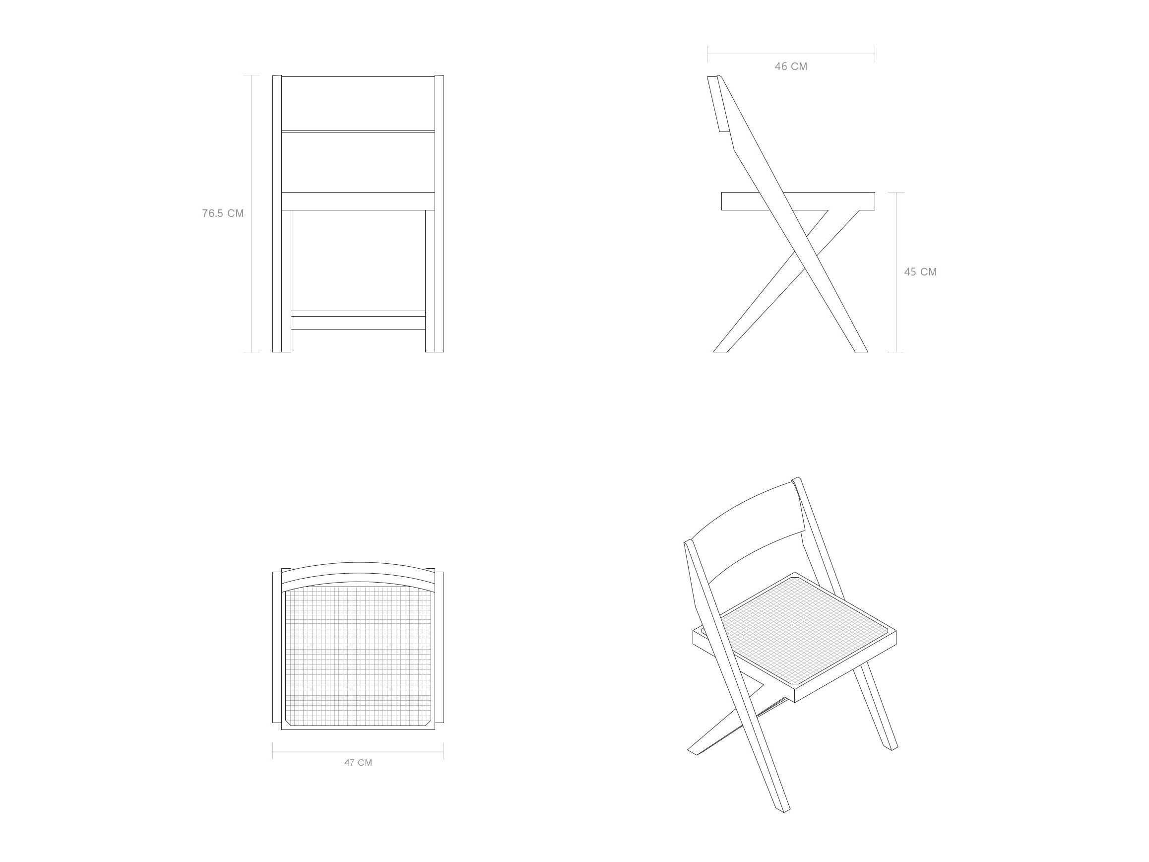 Стул из тикового дерева Phantom Hands проект "Чандигарх" ARCH-00099147 - Вид №7