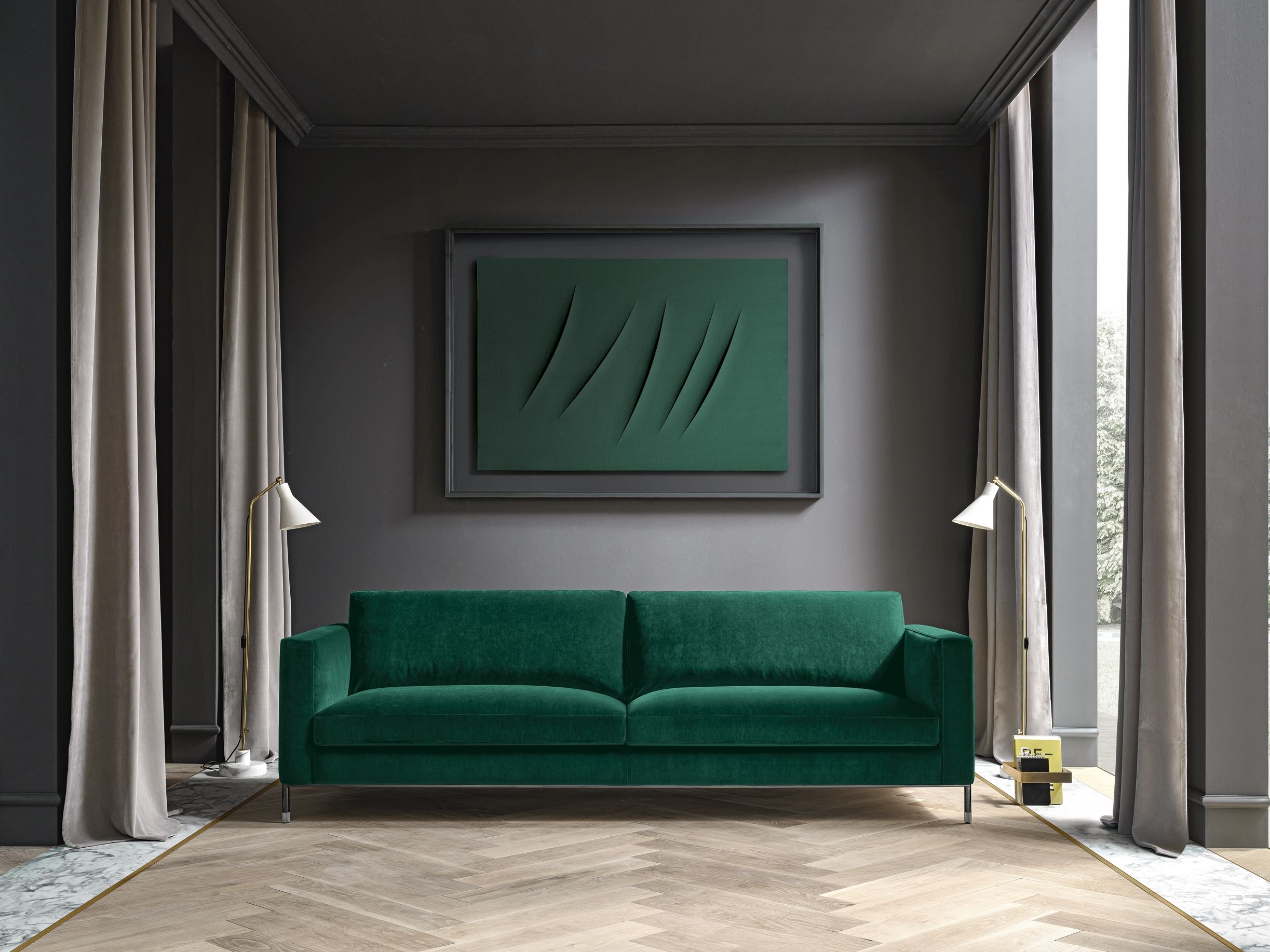 3-местный тканевый диван Felis Softliving ARCH-00041389