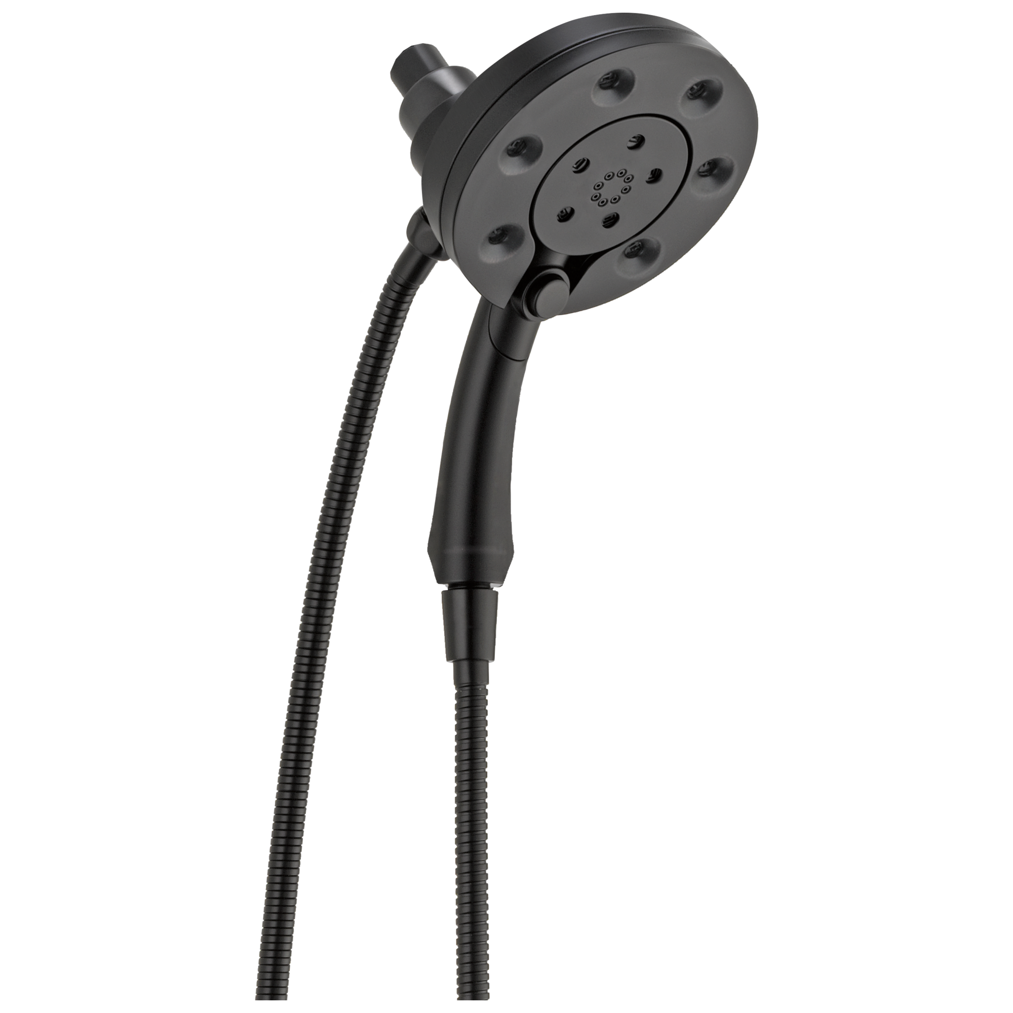 58472-BL H2Okinetic® In2ition® Душ два в одном с 4 настройками Delta Faucet Universal Showering Матовый черный 