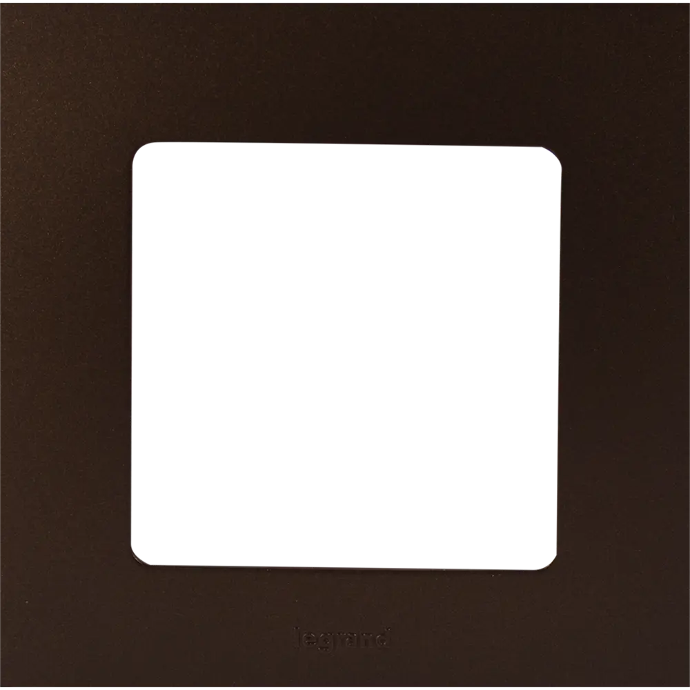Рамка для розеток и выключателей Legrand Etika 1 пост, цвет какао STLM-2059208