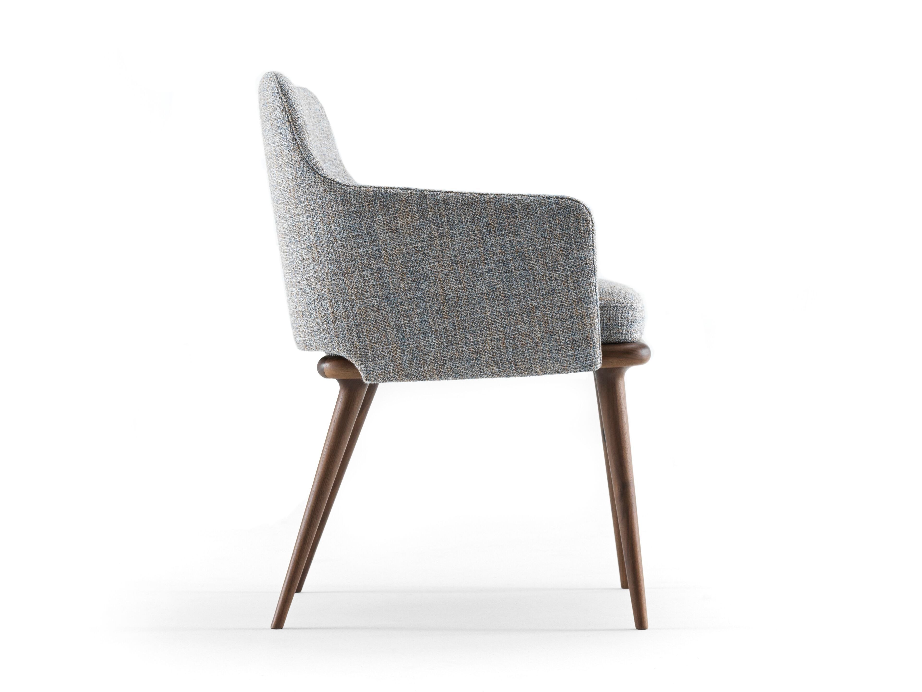 Мягкий тканевый стул с подлокотниками CEPPI Evergreen ARCH-00069086 - Вид №1