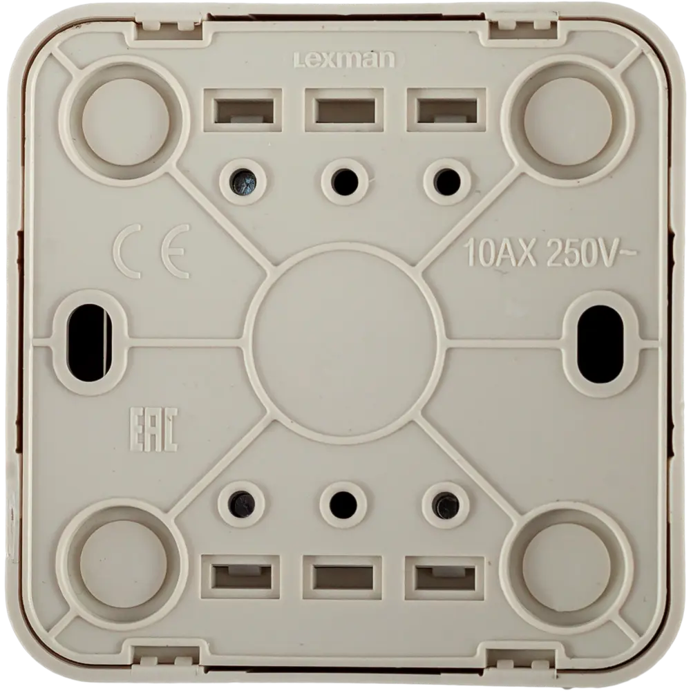 Двойной выключатель LEXMAN для современного интерьера 81930579 First 2 STLM-1101392 - Вид №2