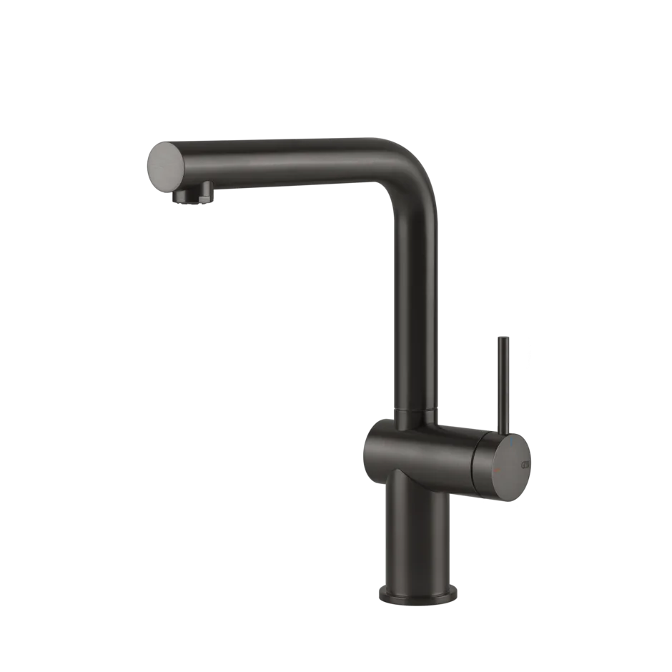 Смеситель для раковины 60431 707 Gessi Inedito ЧЕРНЫЙ МЕТАЛЛ BR. PVD 60431707