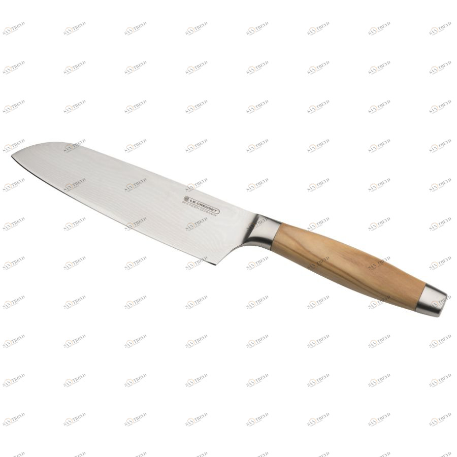 Нож Сантоку Le Creuset, сталь, дерево, 13 см 98000213000200