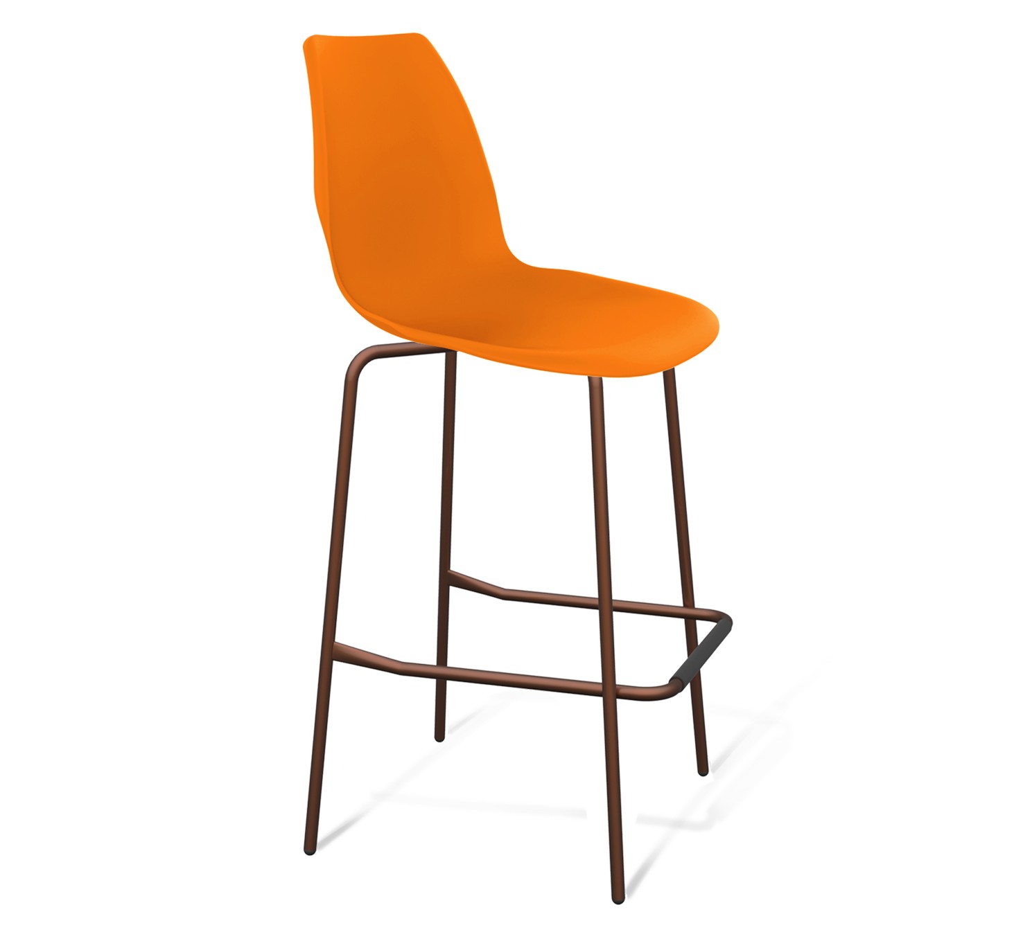 Стул барный SHT-ST29/S29P оранжевый Santreyd 
