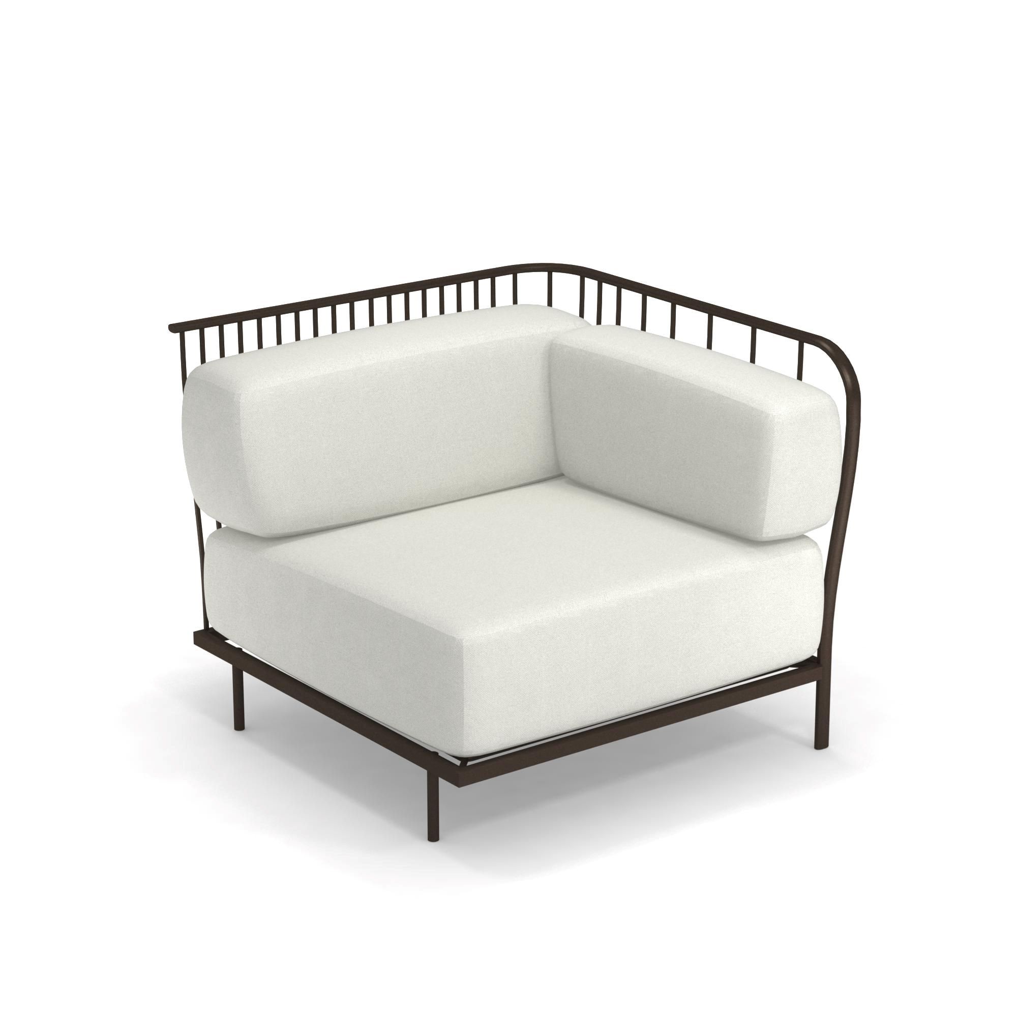 Тканевое мягкое угловое садовое кресло emu Cannolè ARCH-00124032 - Вид №25