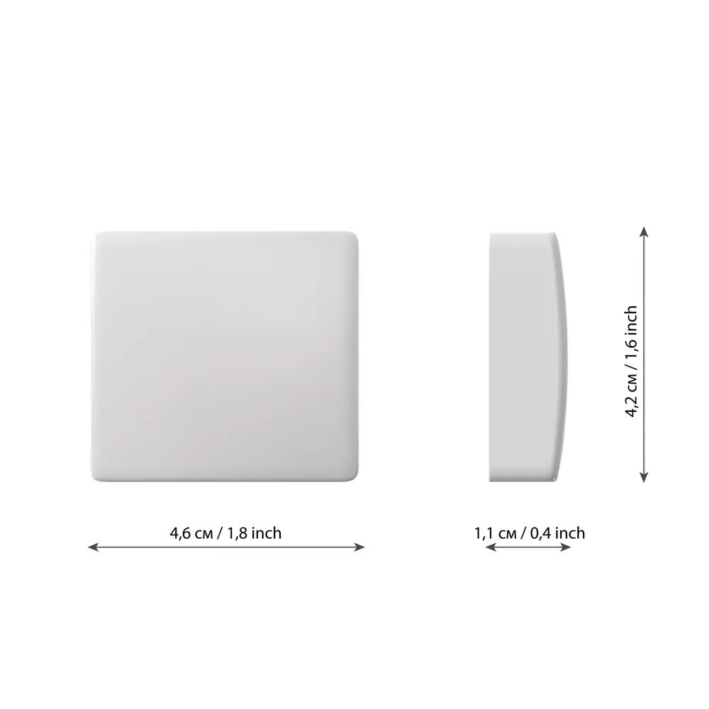 Декоративное основание для подвесных аксессуаров Lemer You Color цвет белый 85202121 STLM-2000023 Нет - Вид №3