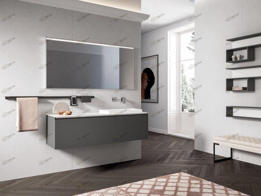 BMT Подвесная тумба под умывальник с ящиками Ikon Ik-12