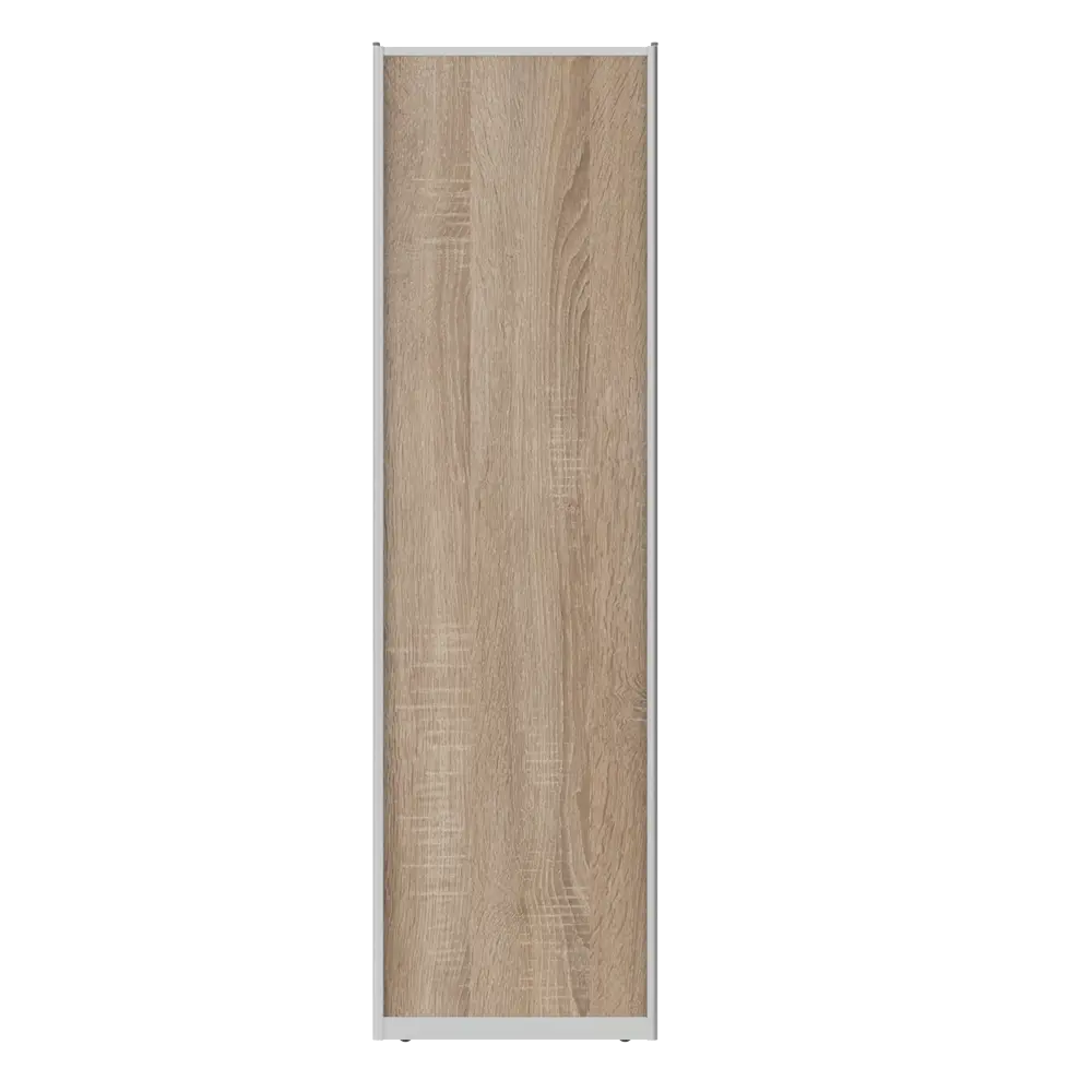 Дверь-купе KONSENSA 244.5x70.4 см МДФ цвет дуб сонома профиль матовое серебро STLM-2206039 - Вид №1