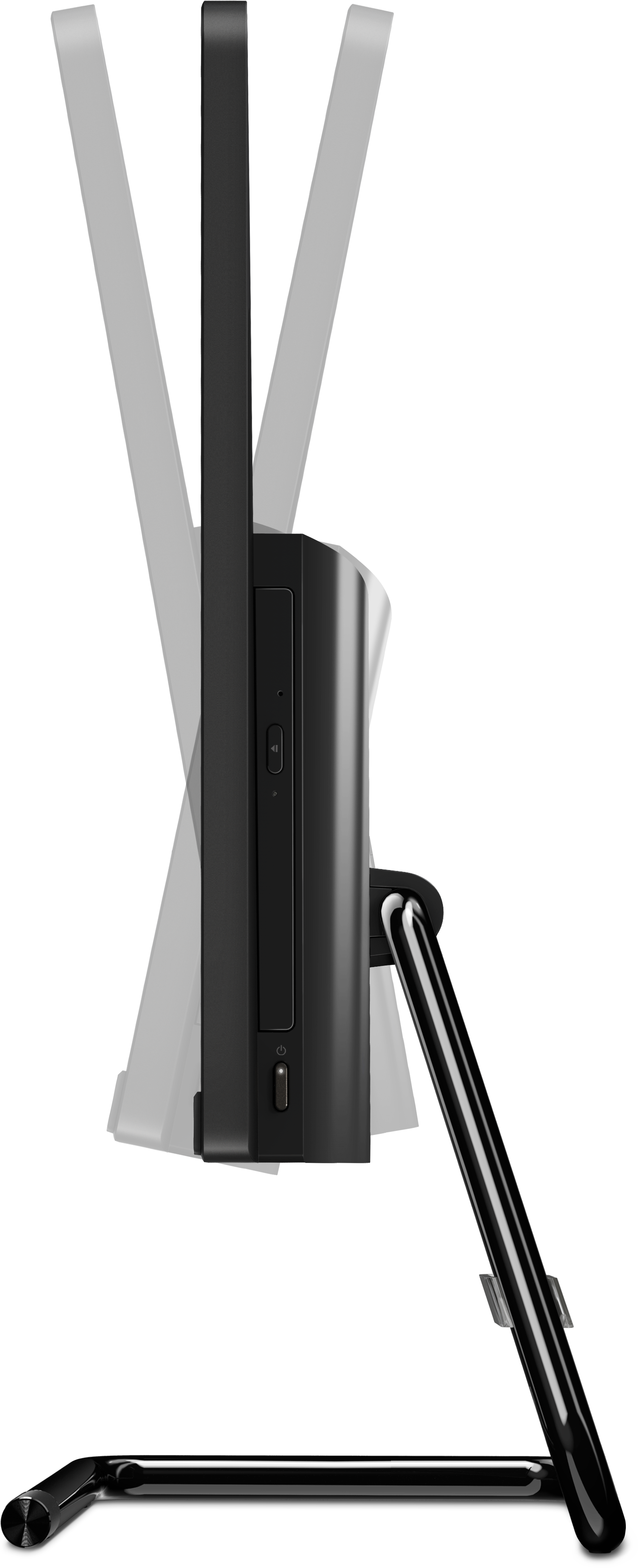 F0EW002ARK ideacentre aio 3 24are05 23.8"(1920x1080)/amd ryzen 3 4300u(2.7ghz)/4096mb/1000+128ssdgb/dvdrw/int:amd radeon/bt/wifi/war 1y/6kg/black/w10 + keyboard, mouse usb Lenovo Santreyd  - Вид №8