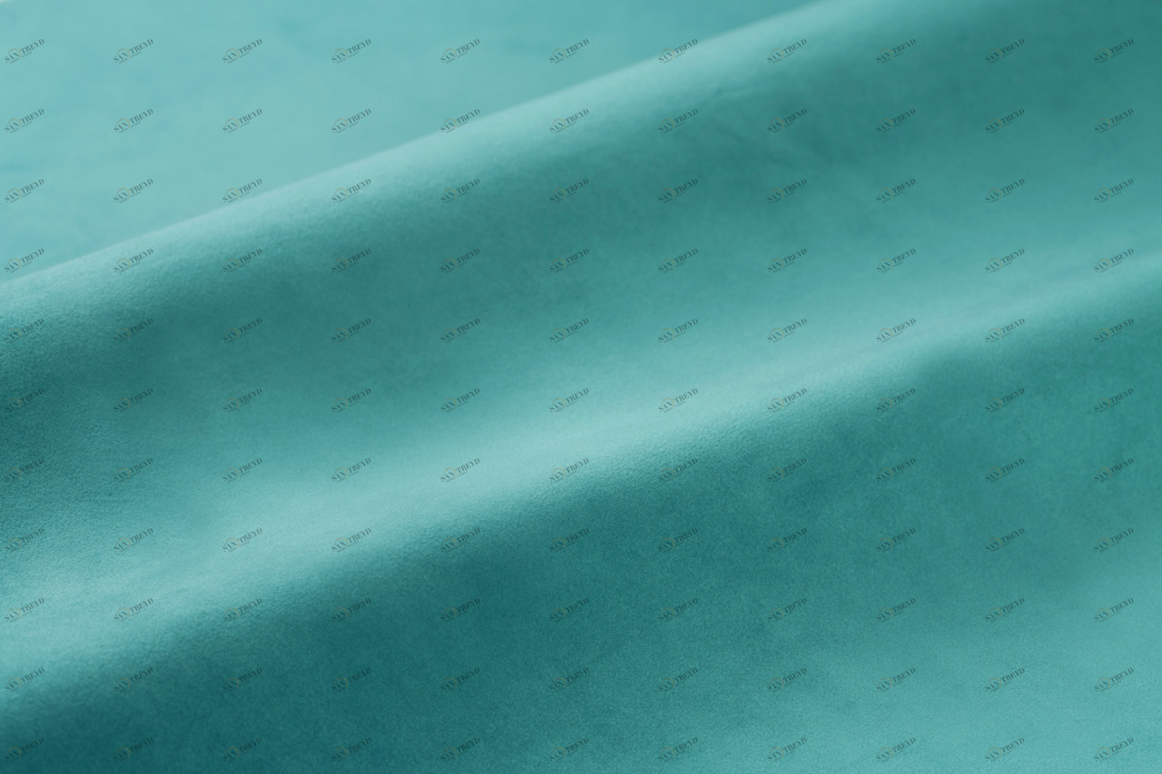 COLORISTICA Ткань мебельная  Микровелюр  NEWГравитация Бирюзовый Гравитация col.20