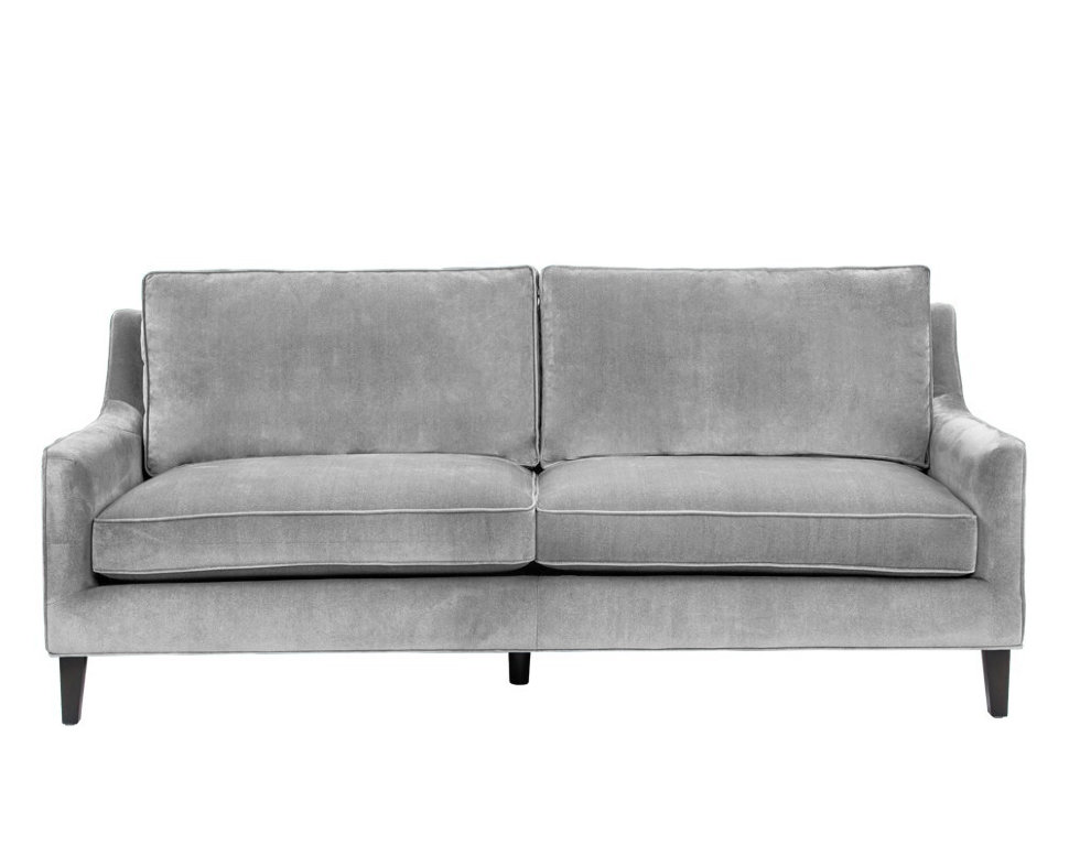 Диван Rainbow Silver by James Soares прямой серый ICON DESIGNE RAINBOW 096826 Серый - Вид №1