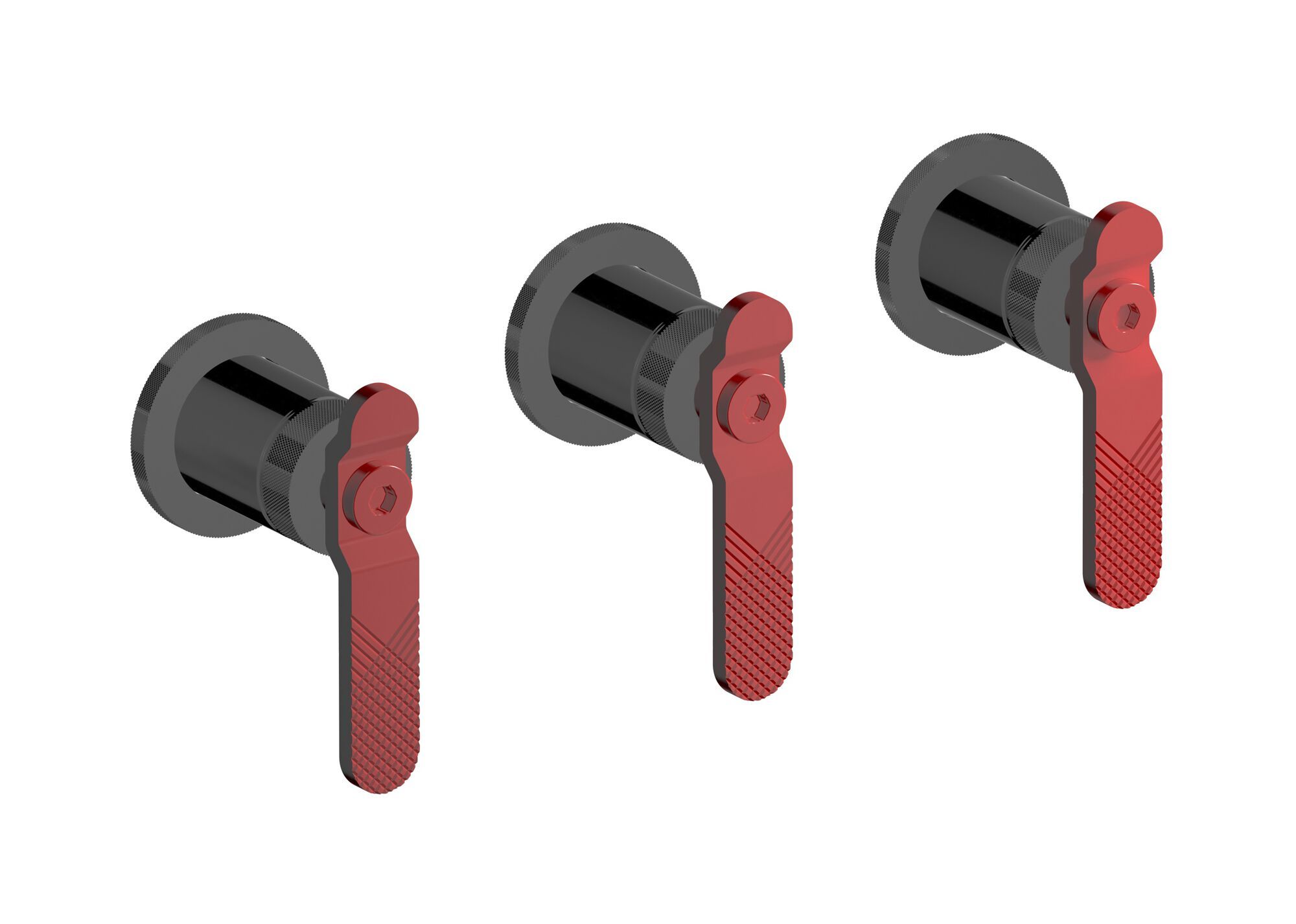 Встраиваемый смеситель для душа с 3 отверстиями IB Bold ARCH-00129314 - Вид №5