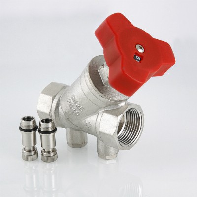 VT.054.NLF.04 Клапан балансировочный ручной Valtec 1/2" (Kvs = 2,8 м куб./ч)  - Вид №1