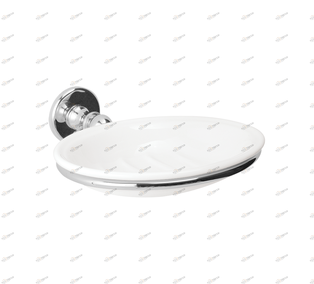 Gentry Home Керамический держатель стакана Queen Хром GH101523