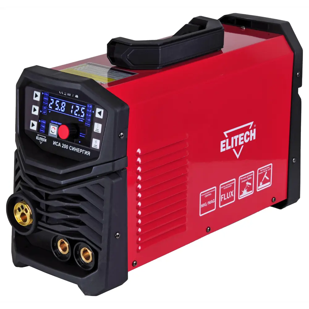Инверторный сварочный аппарат Elitech ИСА 200 для профессиональных работ 89348602 STLM-0840105