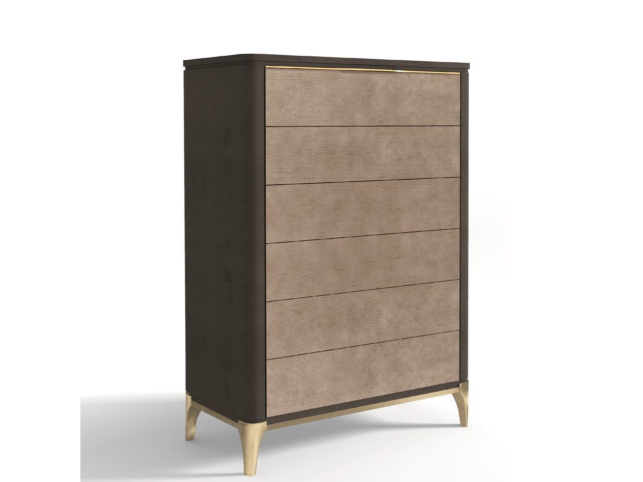 Деревянный и кожаный комод Hurtado Evolution ARCH-00096631 - Вид №1