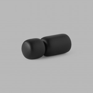 128001R8001 Крючок Pebble, большой, черныйd line Bjarke Ingels Group