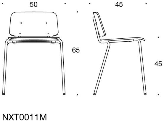Martela Штабелируемый стул из ламината Grip nxt sun-id-1480379 - Вид №9